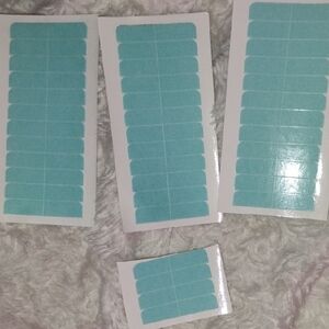 Blue Nail Wraps Set